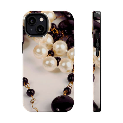 Wireless-Charging Compatible Case – Noir Pearl