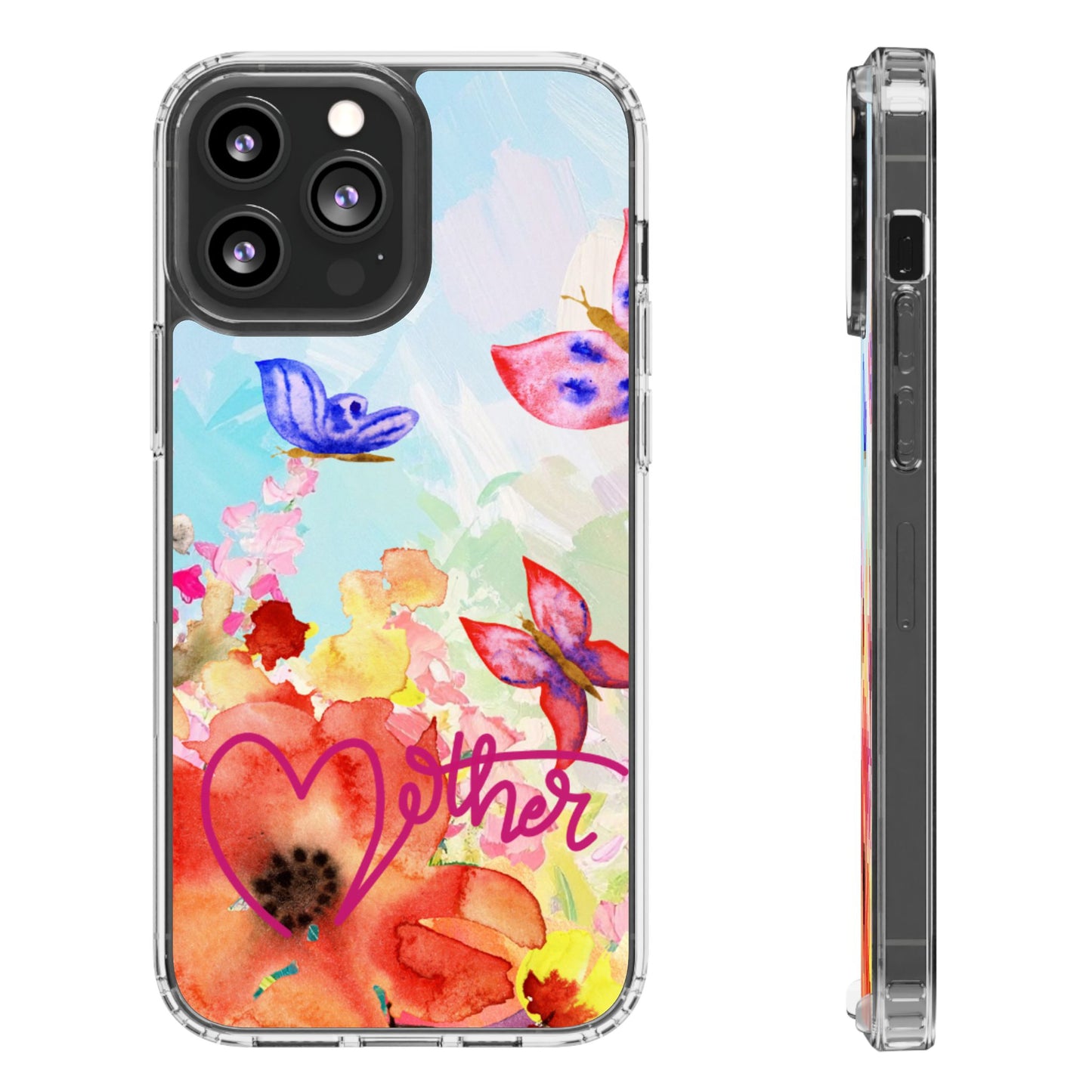 Clear Phone Case – Mother’s Flutter