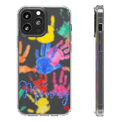 Clear Phone Case – Handprint Memories