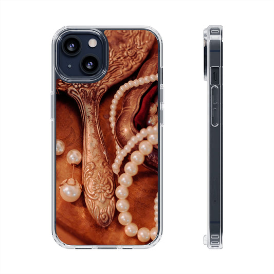 Clear Magnetic Phone Case – Bronze Vanity