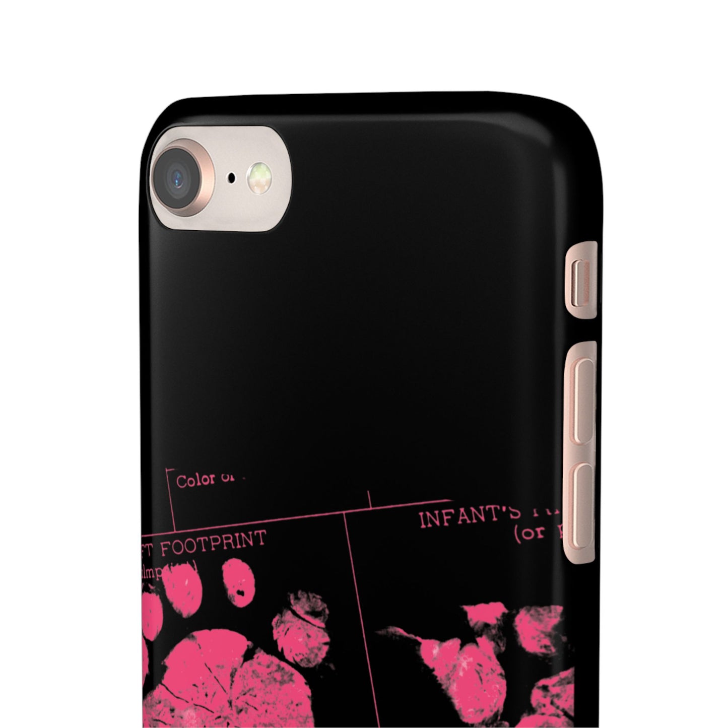 Snap Phone Case – Mom’s Little Pink Footprints