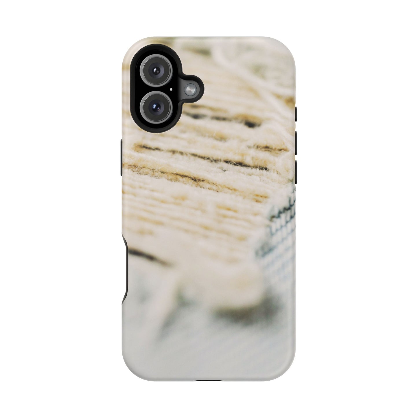 Wireless-Charging Compatible Phone Case – Woven Warmth