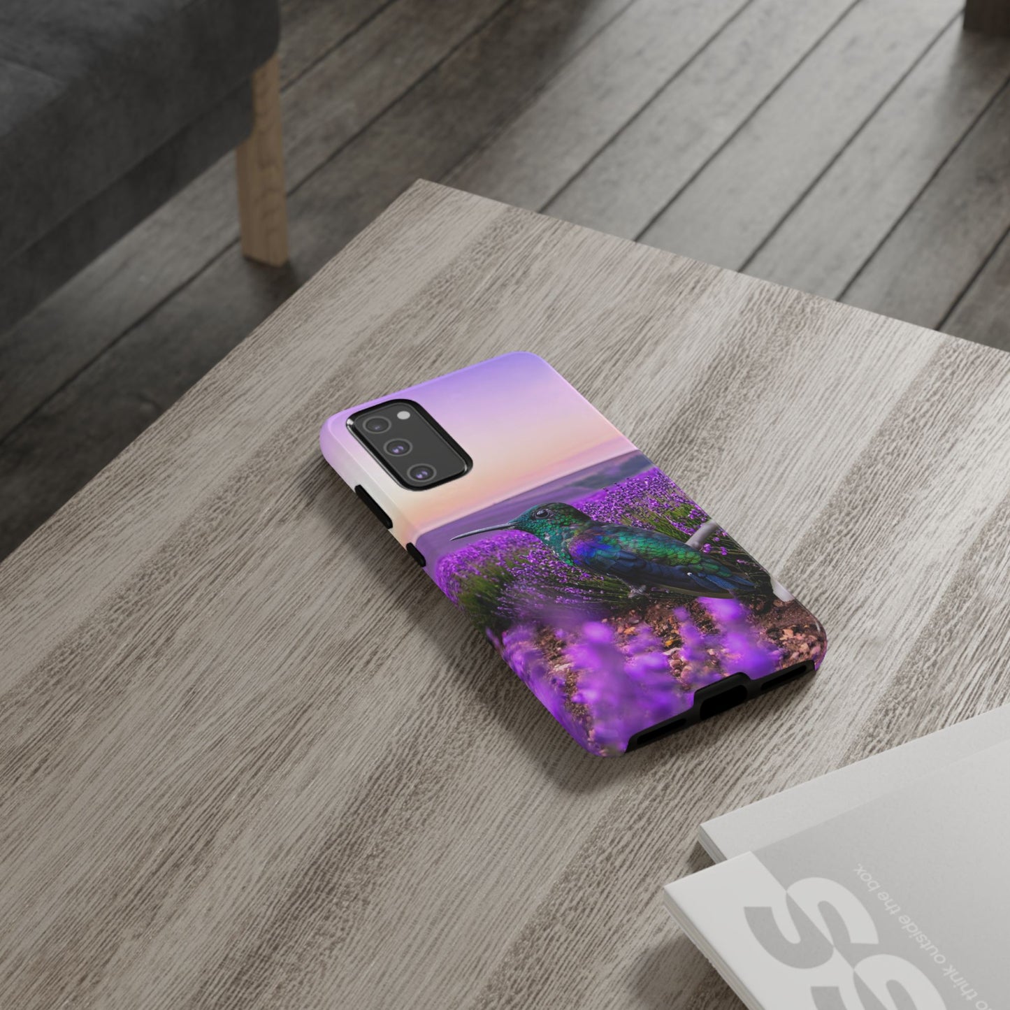 Protective Phone Case – Hummingbird Reverie