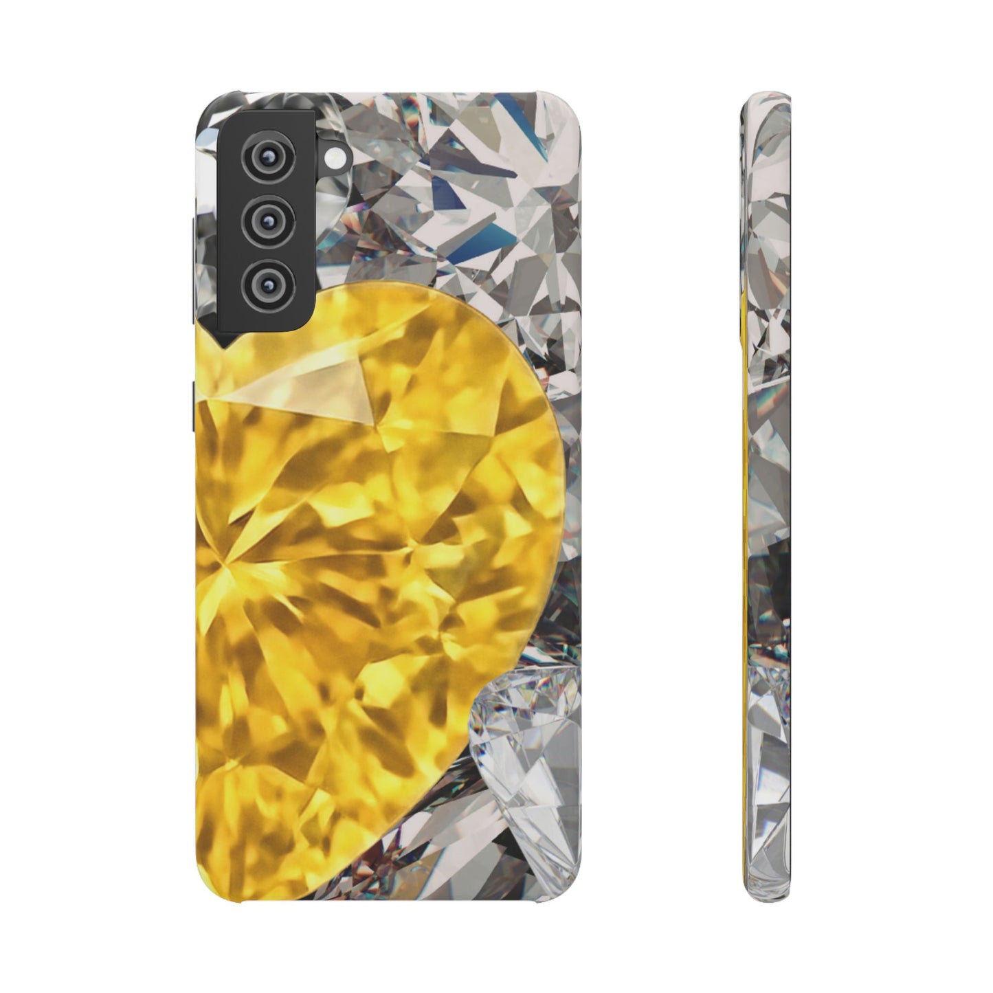 Snap Phone Case – Heart of Gold