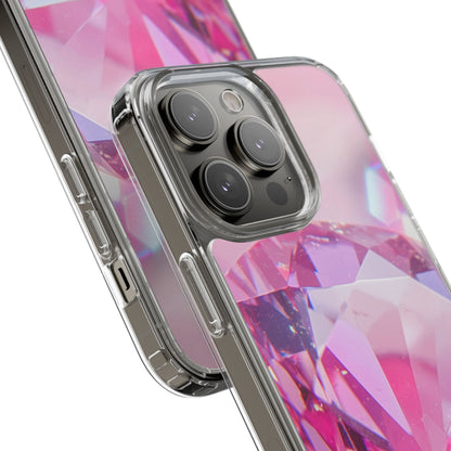 Clear Phone Case – Pink Ice