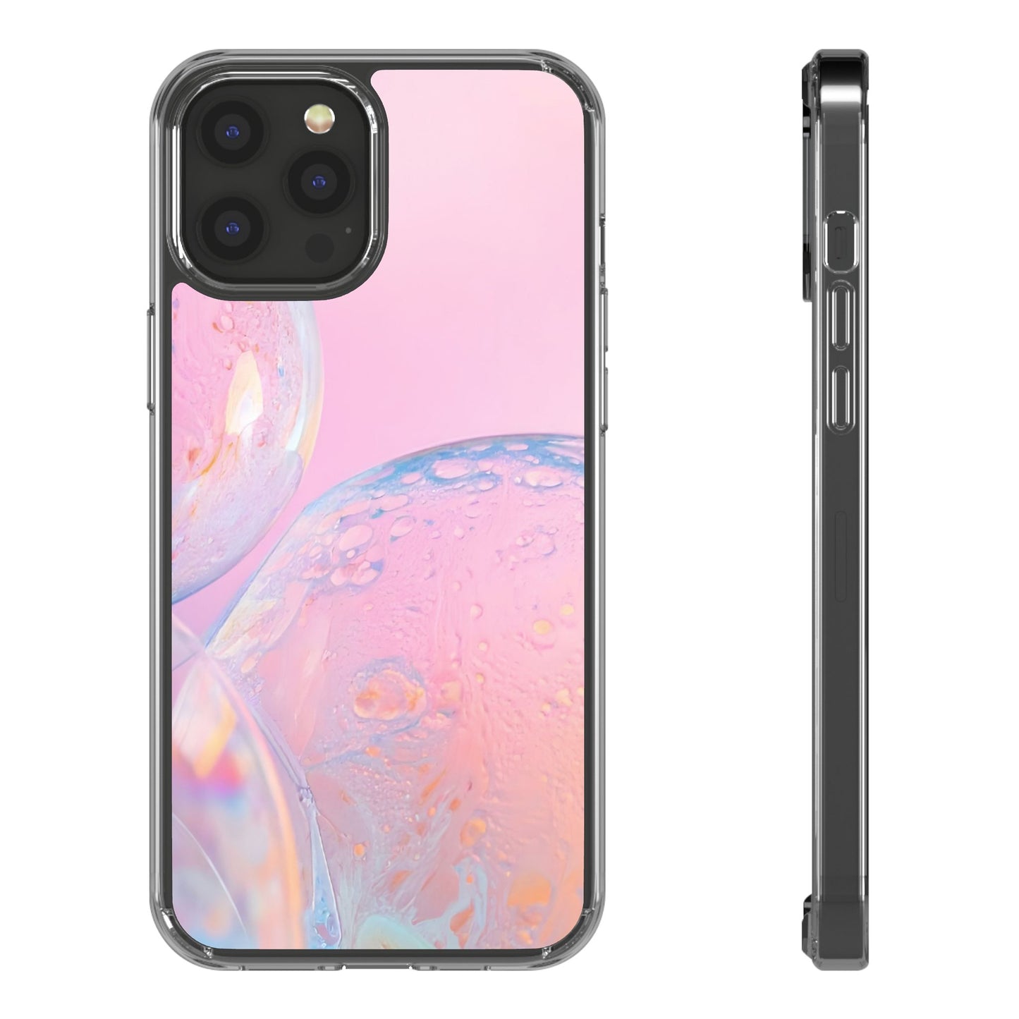 Clear Phone Case – Sugar Bubbles