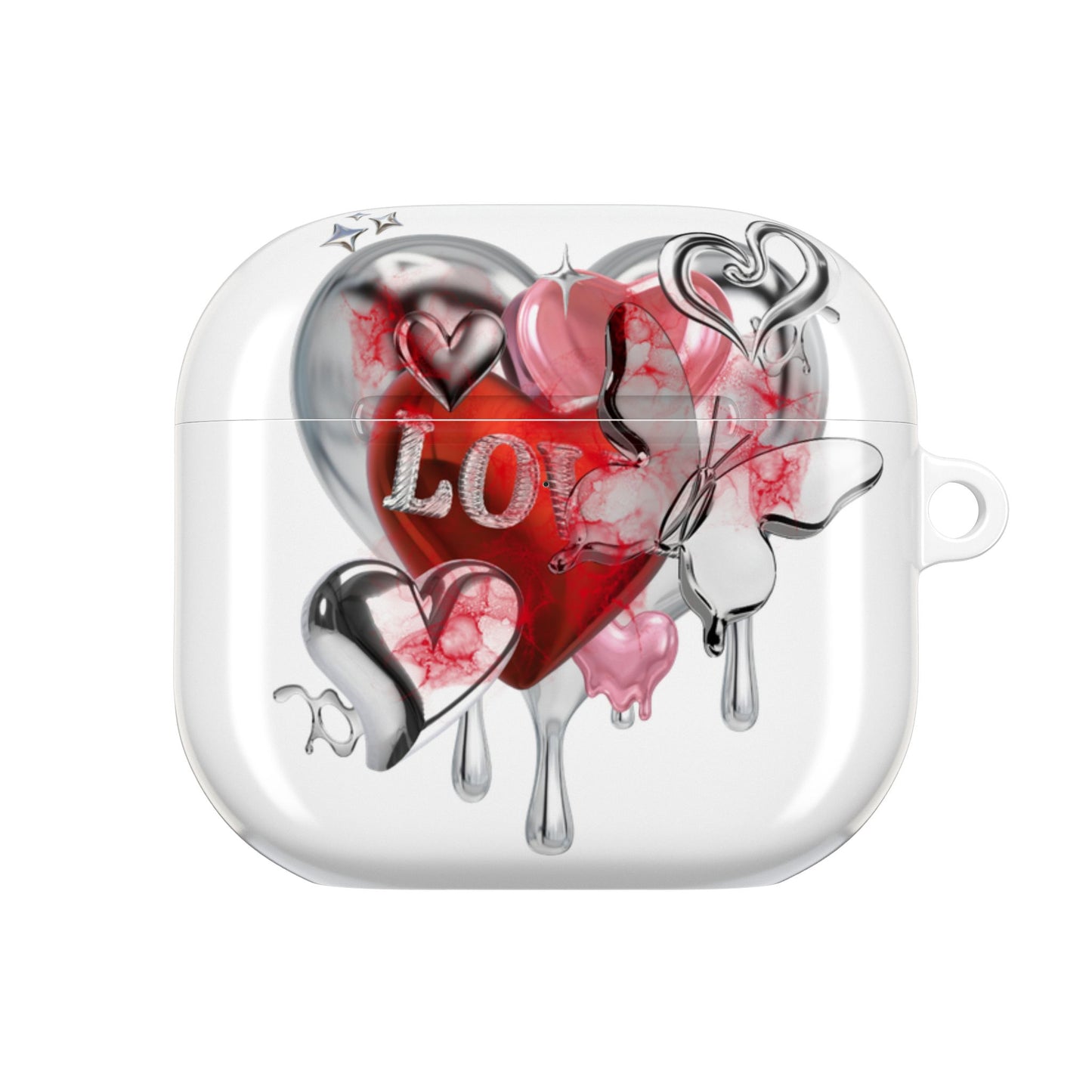 Wireless Earbud Case Cover – Chrome Love