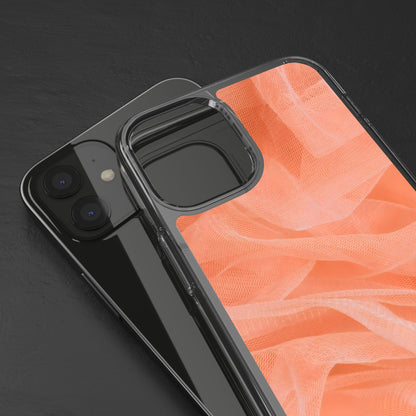 Clear Phone Case – Coral Veil