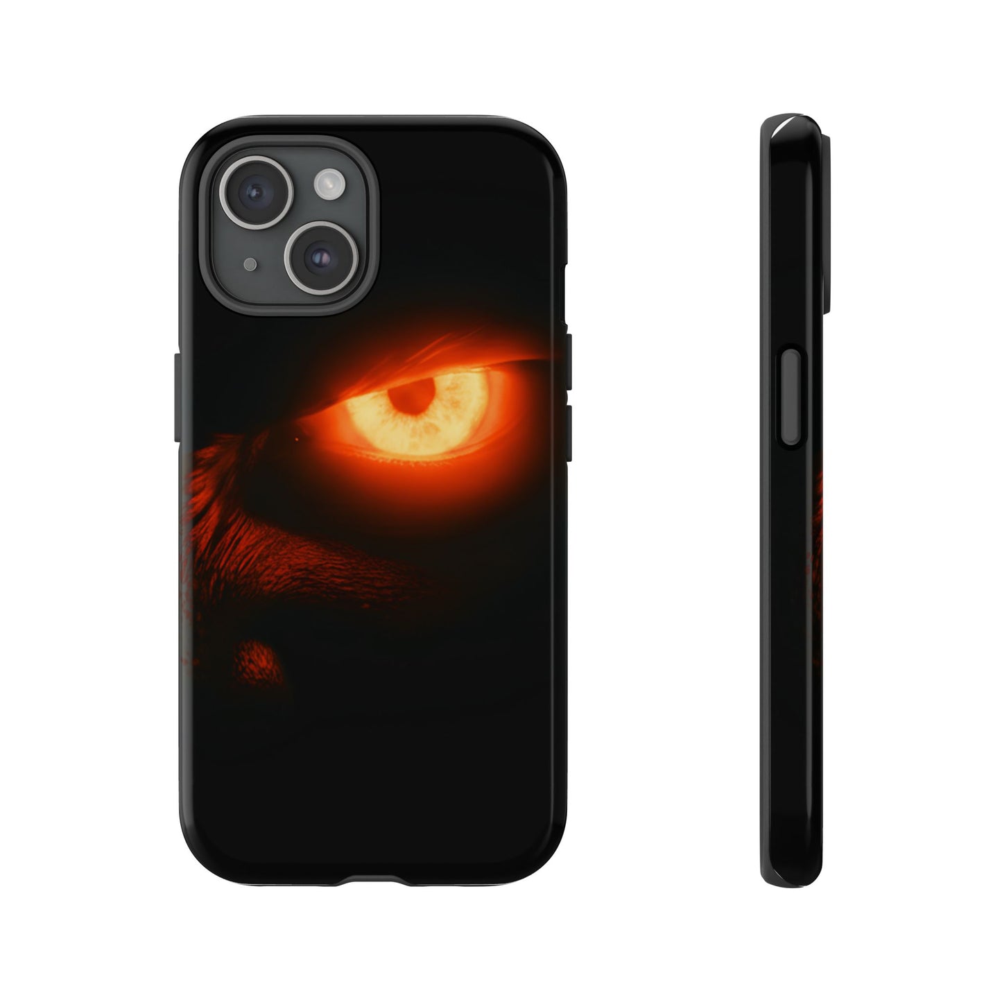 Protective Phone Case – Blazing Monster Eyes