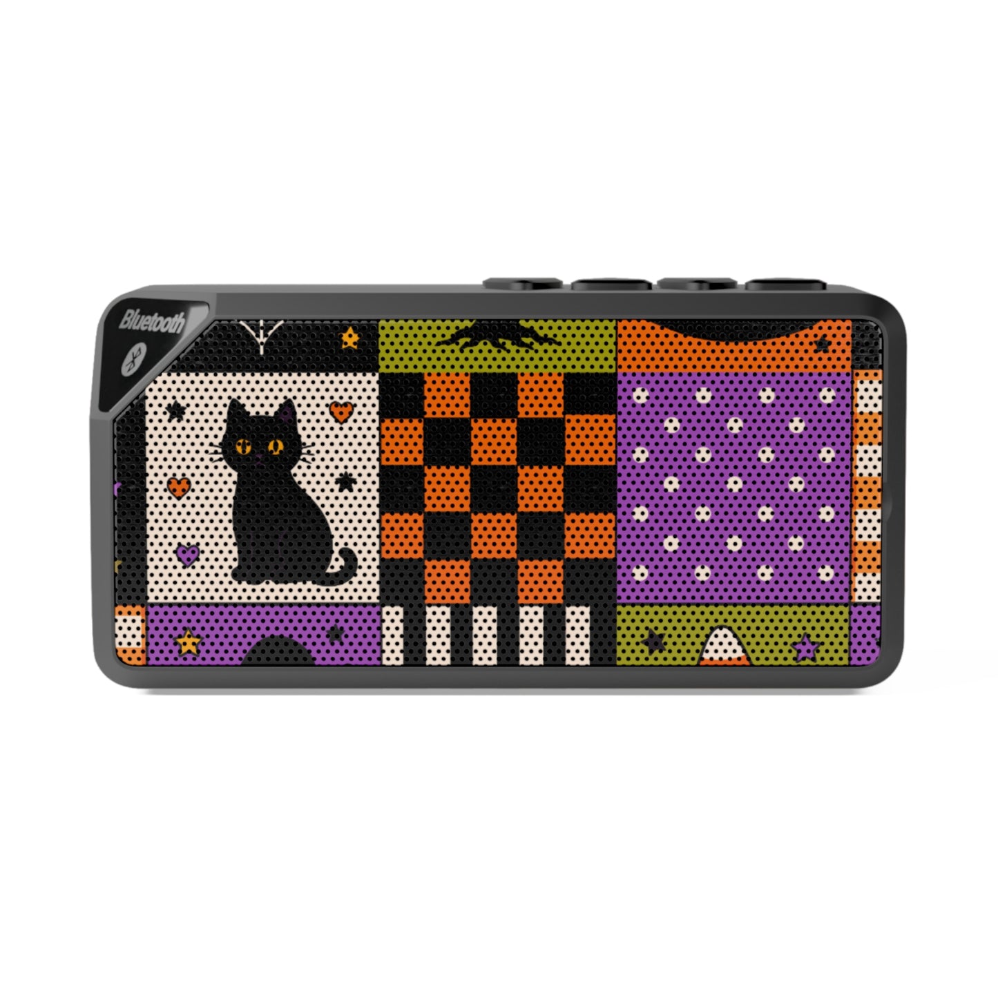 Portable Bluetooth Speaker – Spooky Patchwork