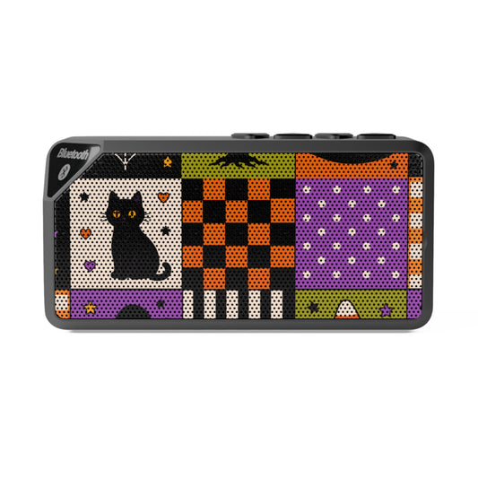 Portable Bluetooth Speaker – Spooky Patchwork