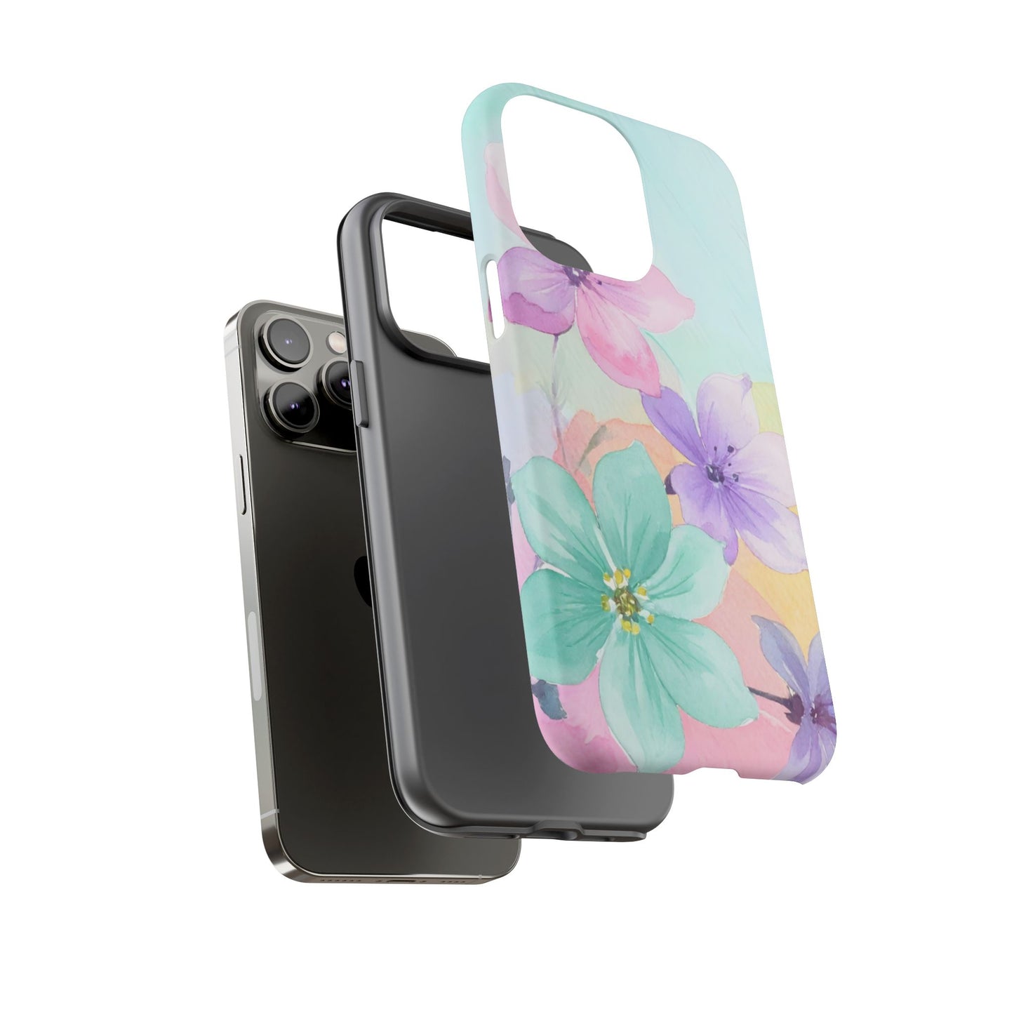 Protective Phone Case – Water Petal
