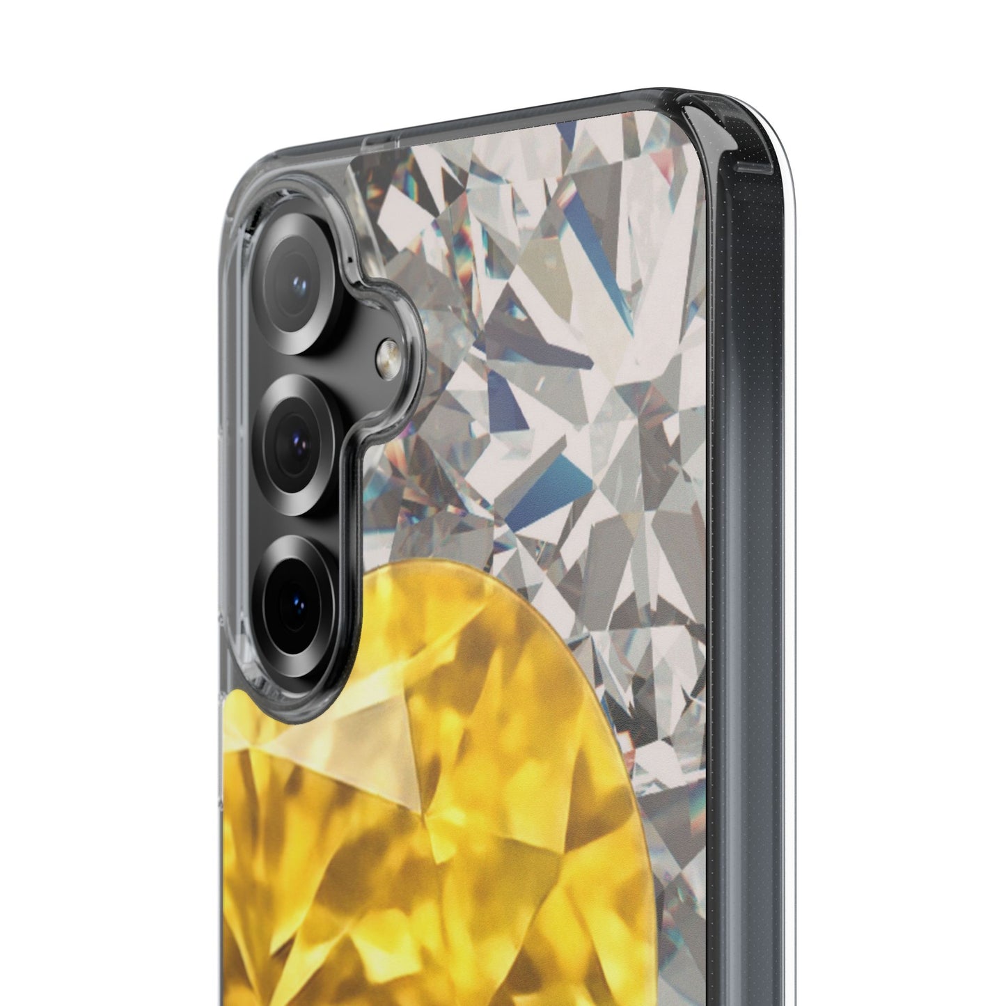 Clear Phone Case – Heart of Gold