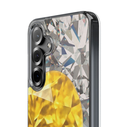 Clear Phone Case – Heart of Gold