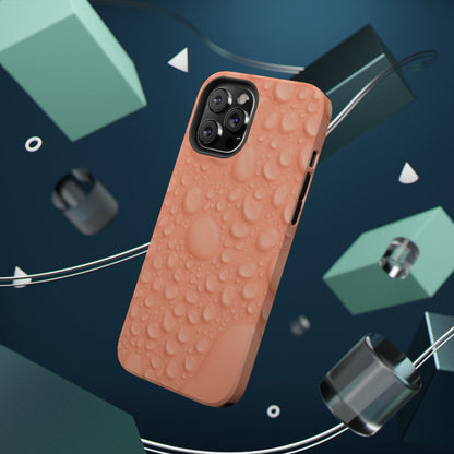 Impact-Resistant Phone Case – Apricot Rain