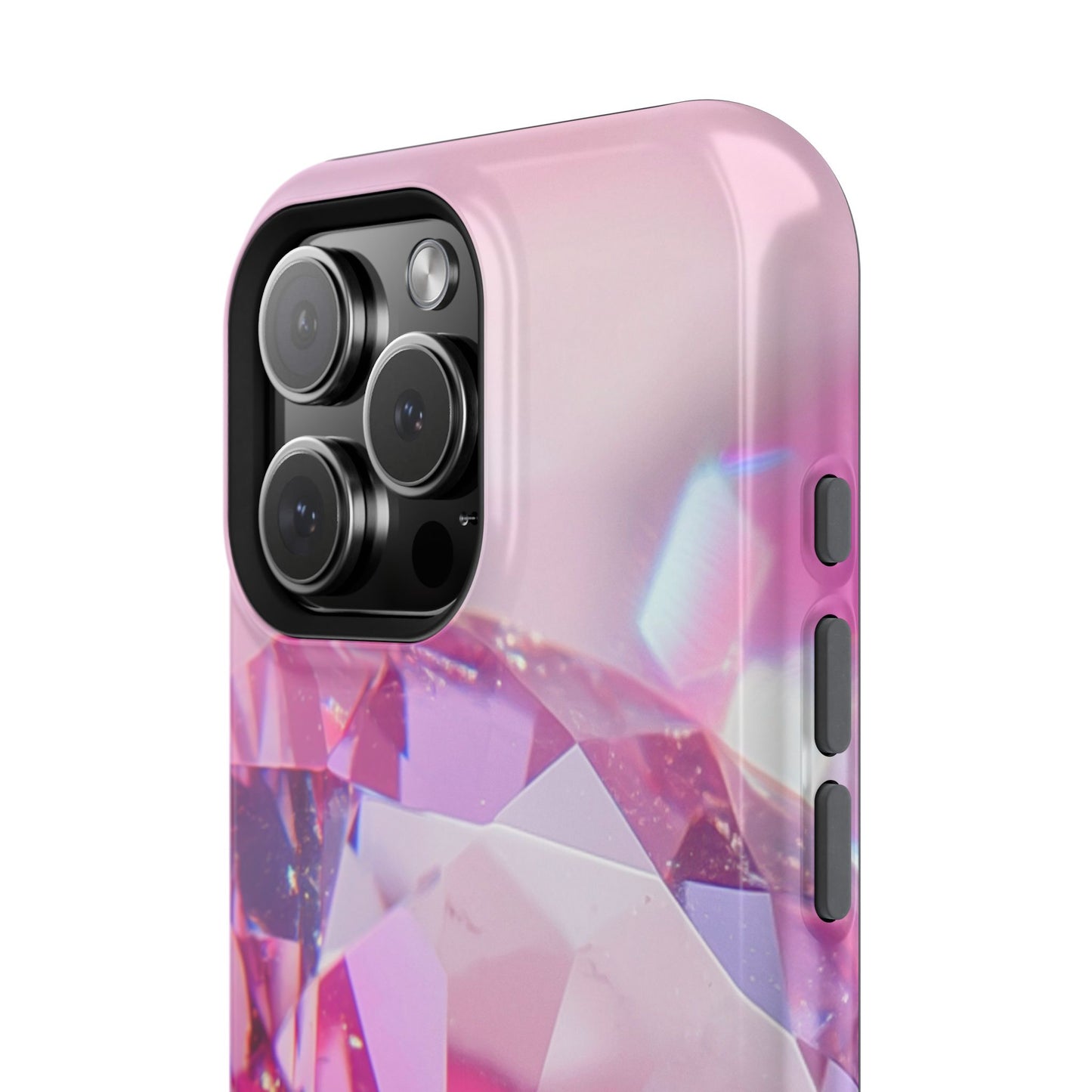 Impact-Resistant Phone Case – Pink Ice