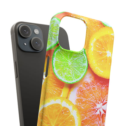 Snap Phone Case – Sunkissed Citrus