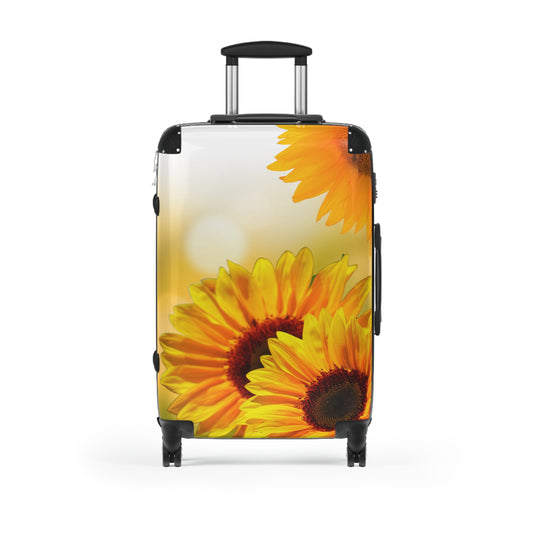 Hardshell Suitcase – Sunlit Sunflowers