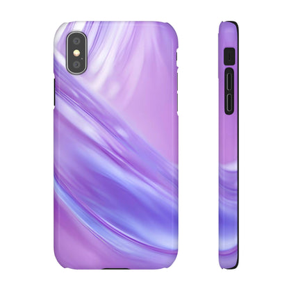 Snap Phone Case – Lavender Wave