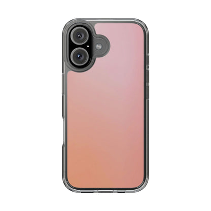 Clear Phone Case – Peachy Calm