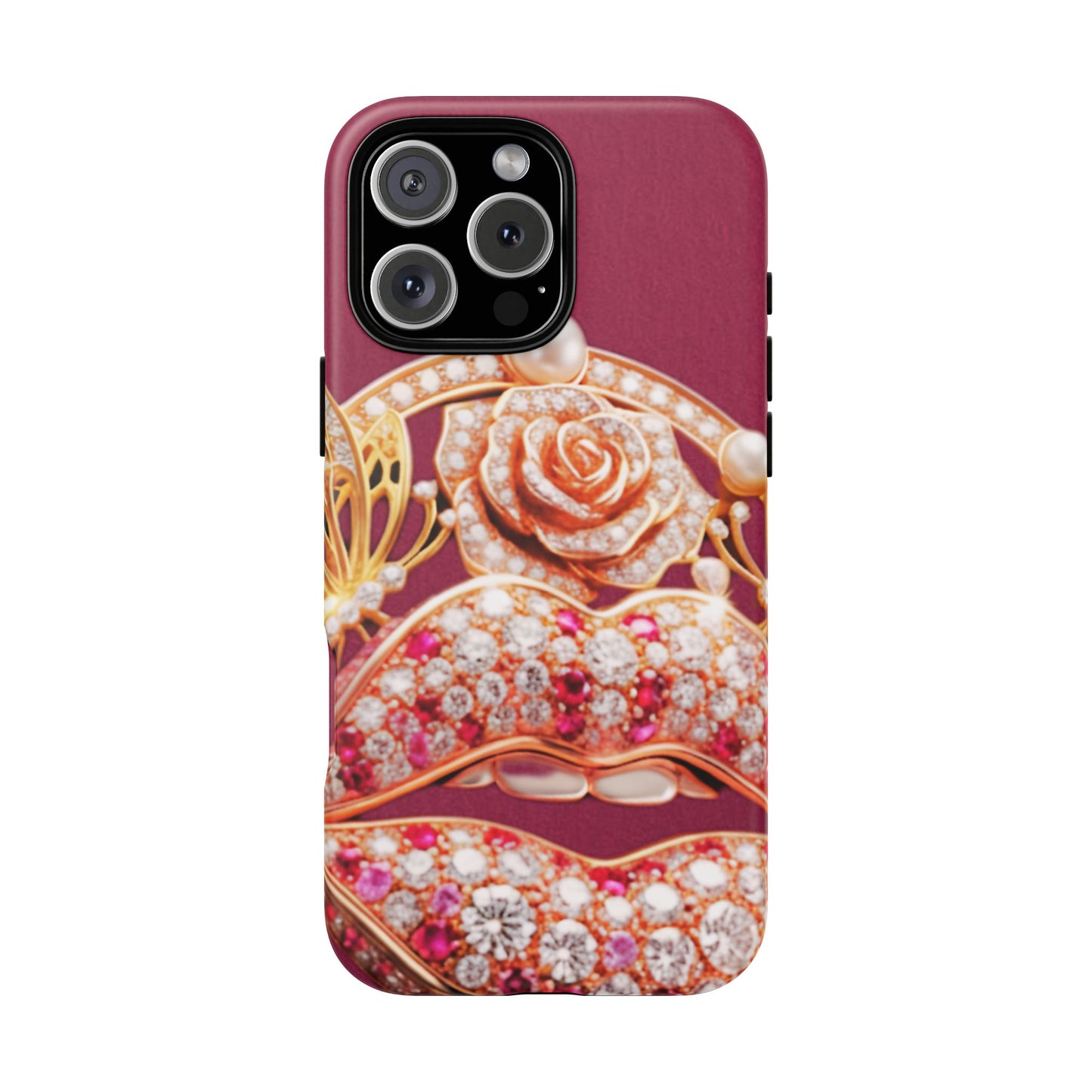 Protective Phone Case – Kiss of Gold