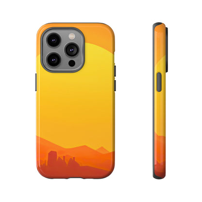 Protective Phone Case – Desert Sunrise