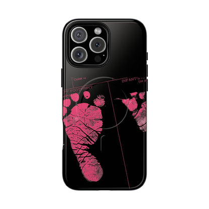 Protective Magnetic Phone Case – Mom’s Little Pink Footprints