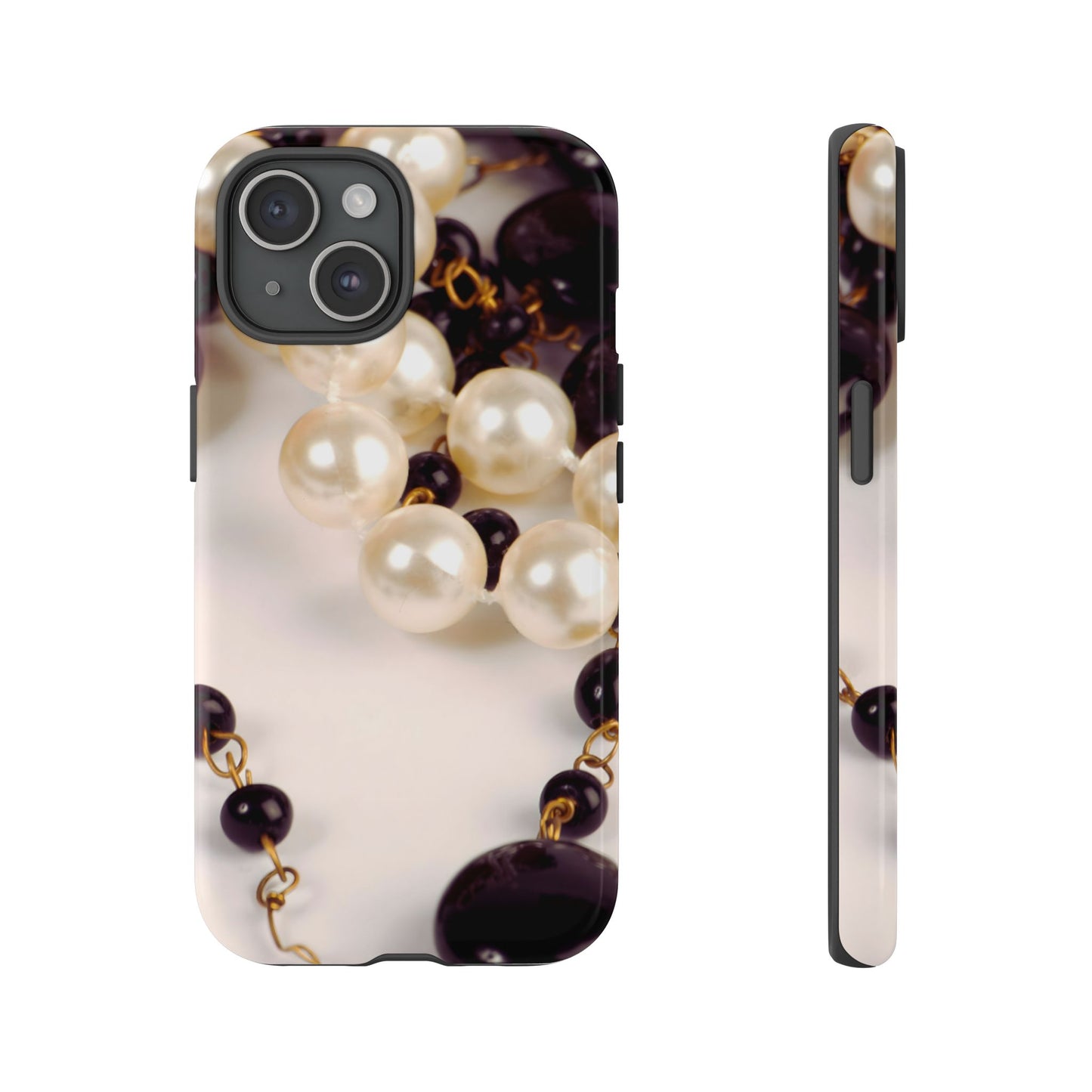 Protective Phone Case – Noir Pearl