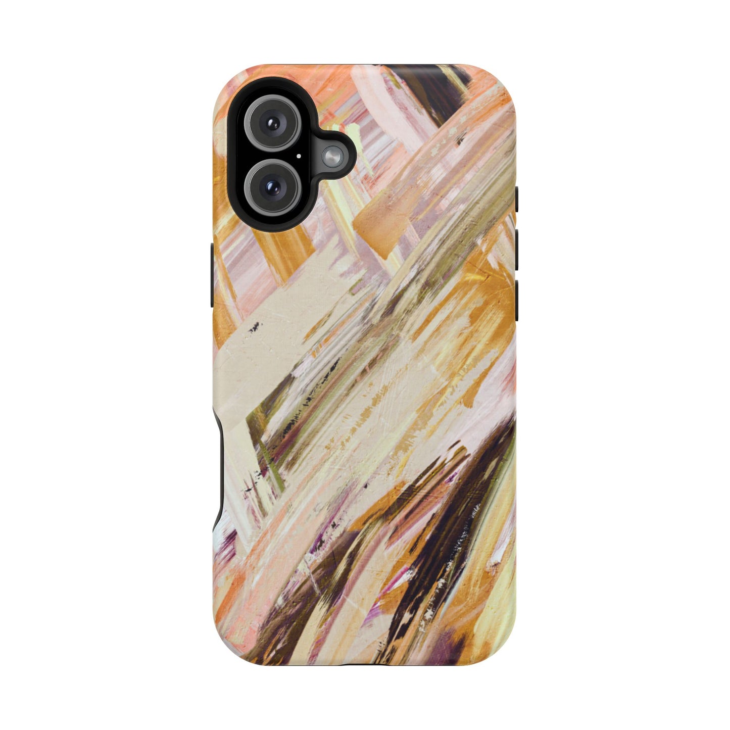Wireless-Charging Compatible Case – Brush & Bronze