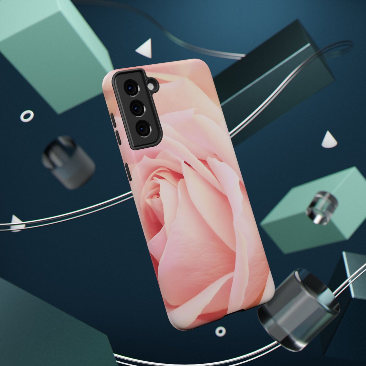 Wireless-Charging Compatible Case – A Mother’s Rose Embrace