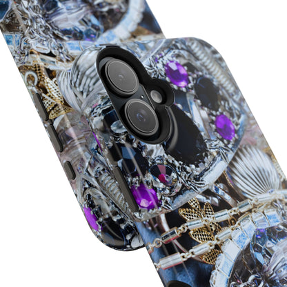 Impact-Resistant Phone Case – Chrome Jewel