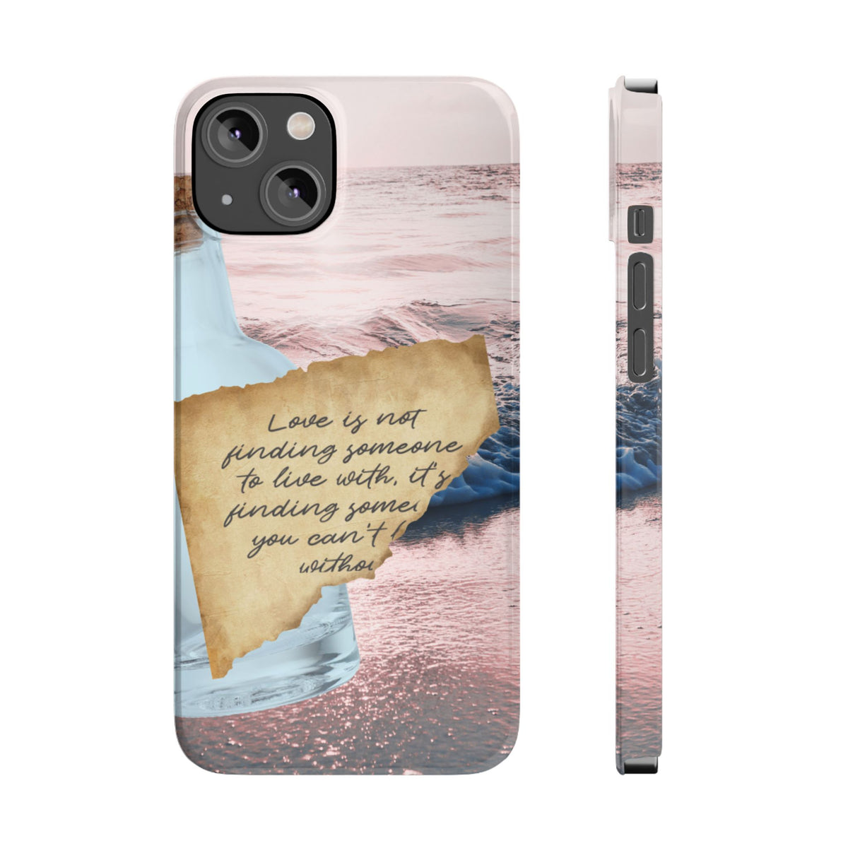 Slim Phone Case – Written in the Tide