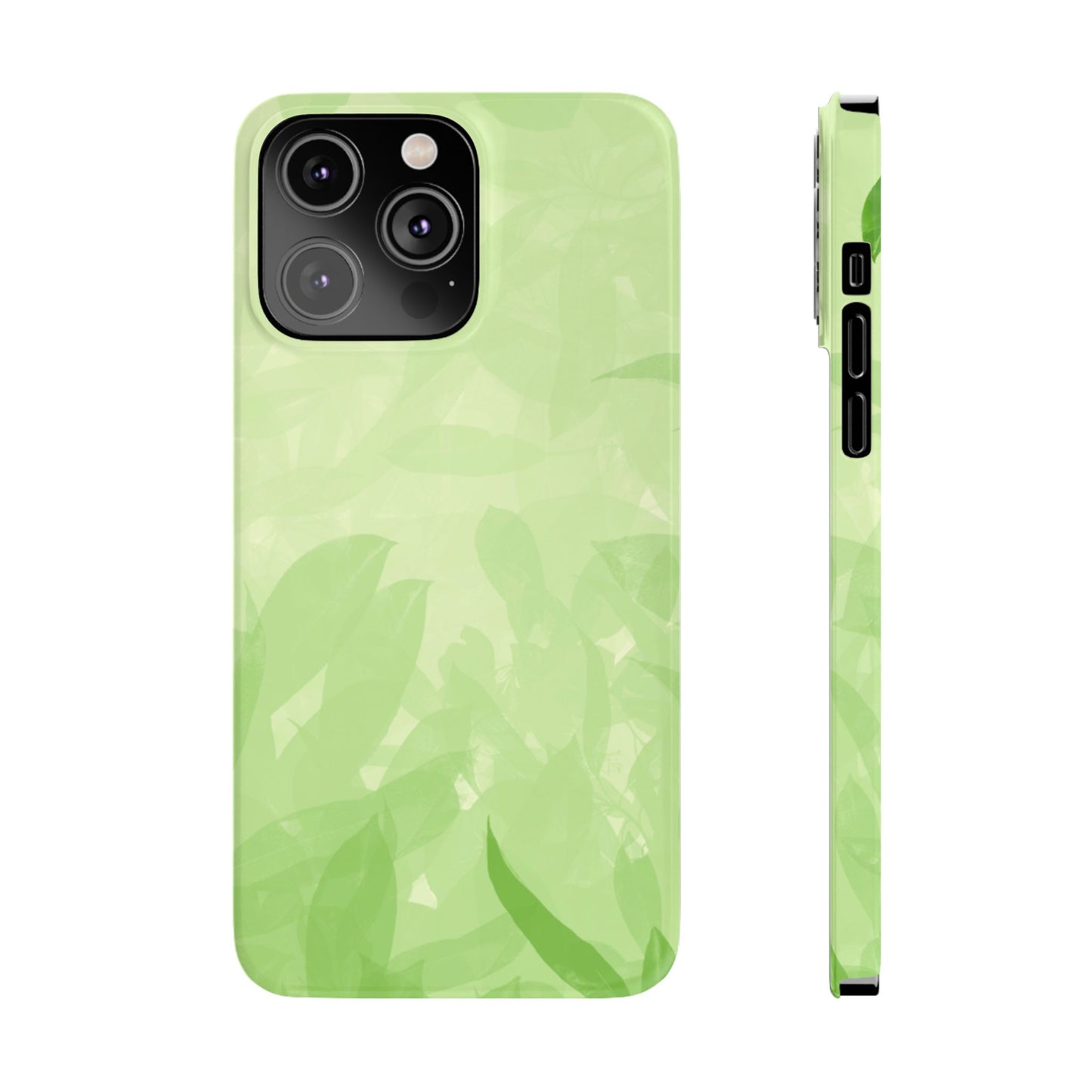 Slim Phone Case – Leaf Echo