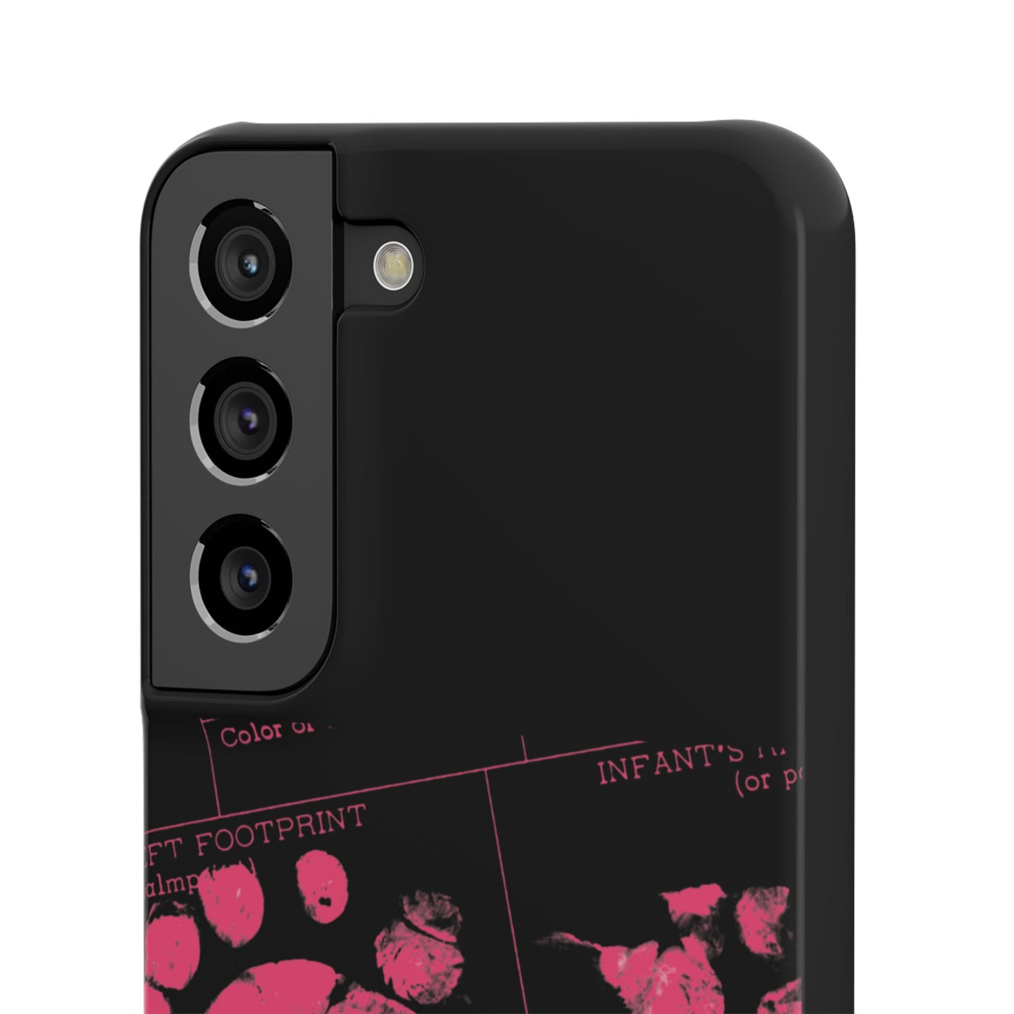 Snap Phone Case – Mom’s Little Pink Footprints