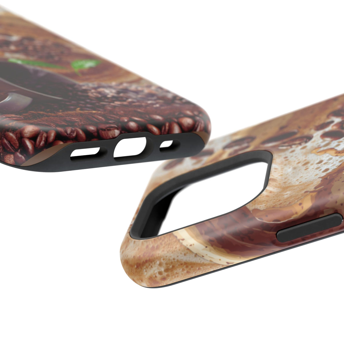 Impact-Resistant Phone Case – Love at First Sip – Compatible with iPhone 11–17 & Samsung Galaxy S22–S26 Series