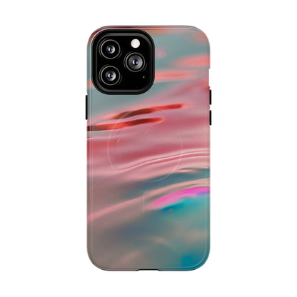 Protective Magnetic Phone Case – Liquid Sunset