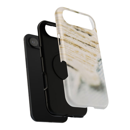 Impact-Resistant Phone Case – Woven Warmth