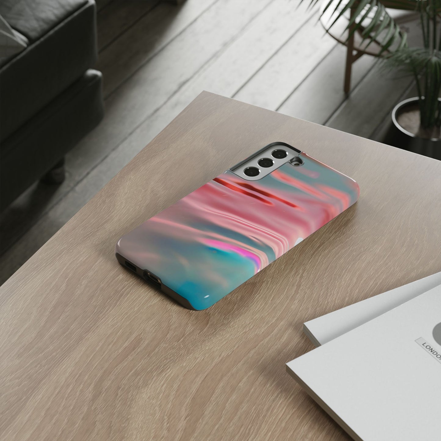 Protective Phone Case – Liquid Sunset
