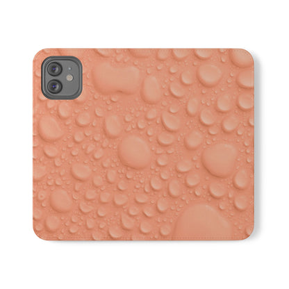 Flip Case - Apricot Rain