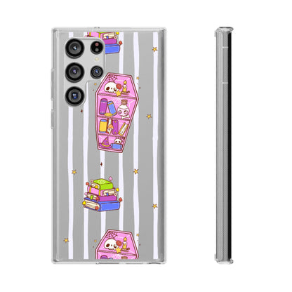 Clear Phone Case – Booked to Death