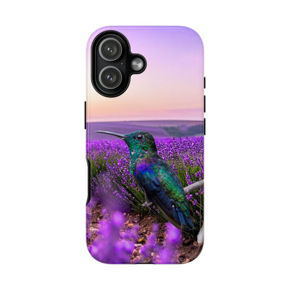 Protective Phone Case – Hummingbird Reverie