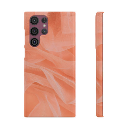 Snap Phone Case – Coral Veil