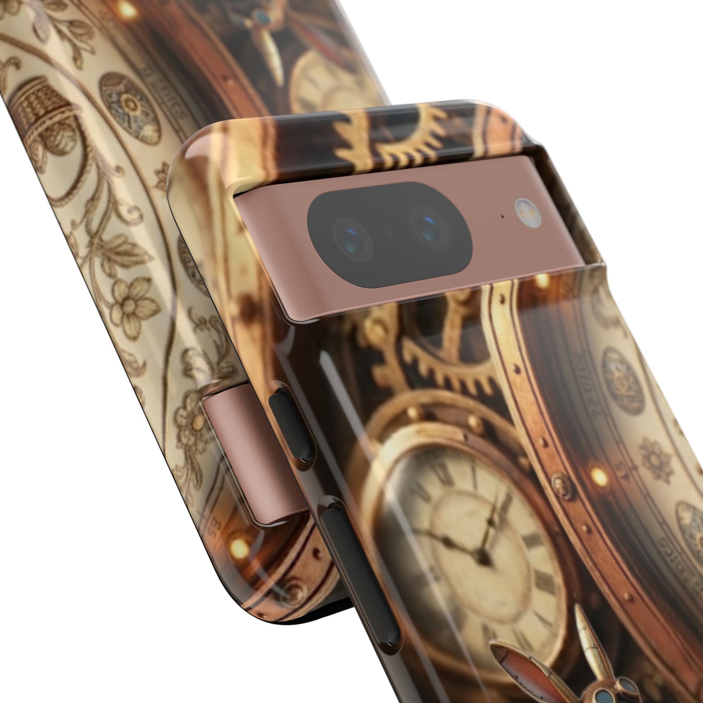Protective Phone Case – Clockwork Cottontail