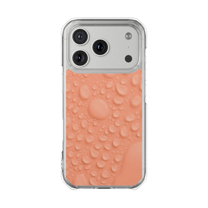 Clear Magnetic Phone Case – Apricot Rain