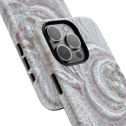 Protective Magnetic Phone Case – Lace Veil