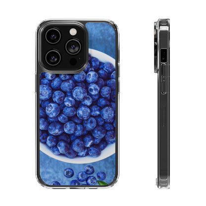 Clear Magnetic Phone Case – Chilled Blueberries