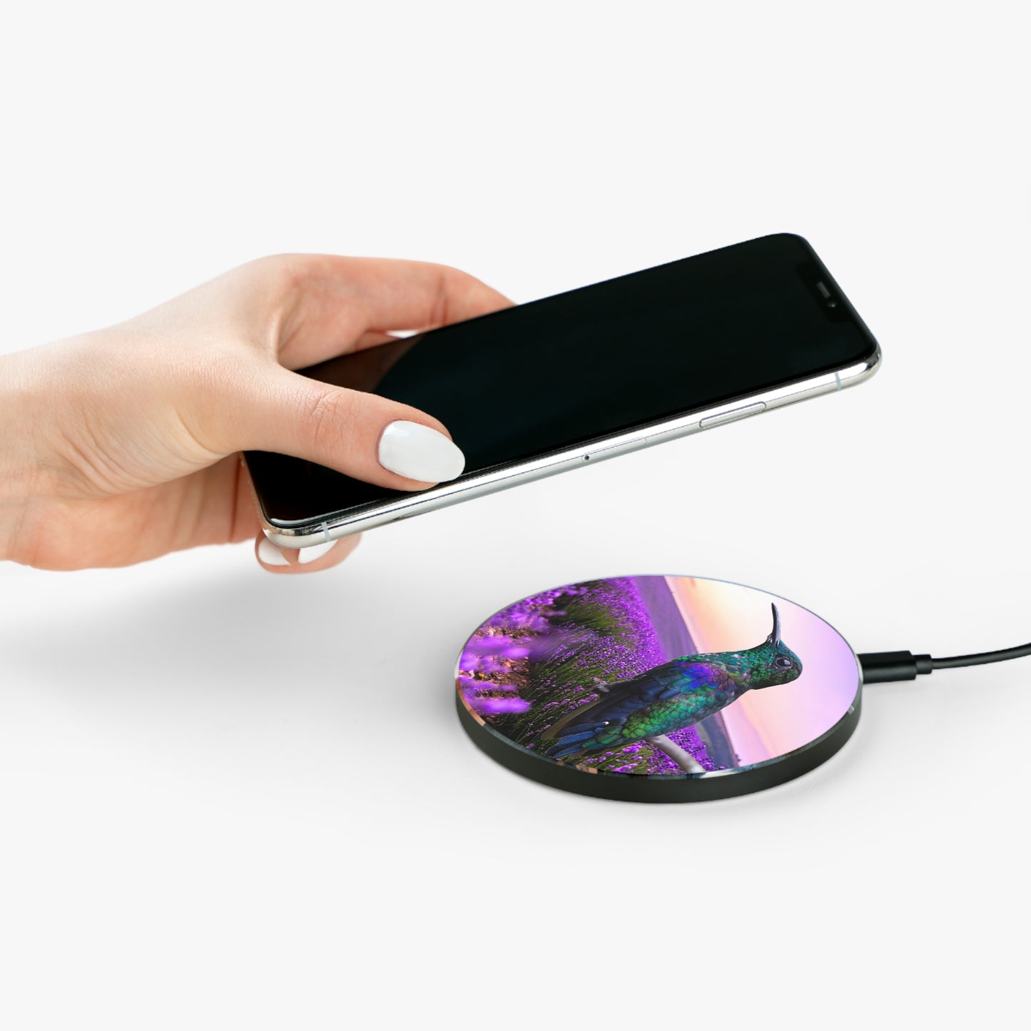 Wireless Charger – Hummingbird Reverie