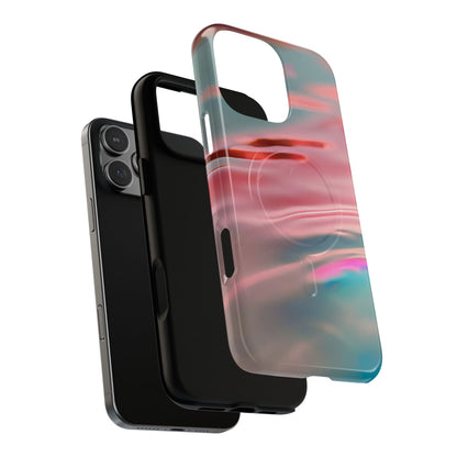 Protective Magnetic Phone Case – Liquid Sunset