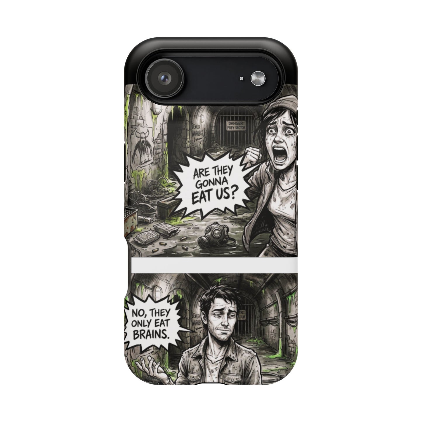 Wireless-Charging Compatible Case – Brains Only