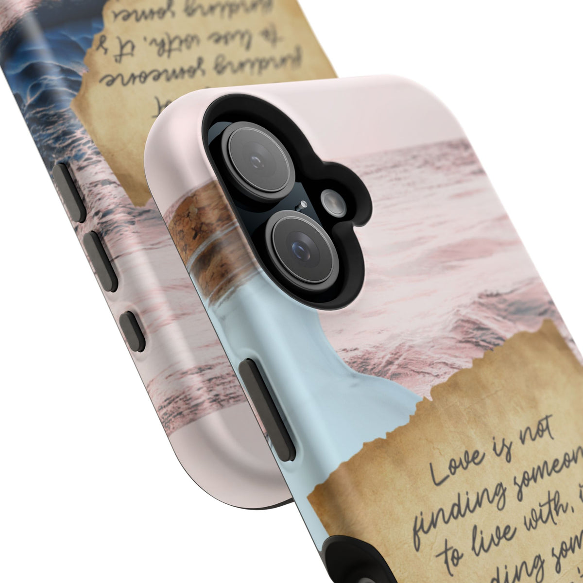 Impact-Resistant Phone Case – Written in the Tide – Compatible with iPhone 11–17 & Samsung Galaxy S22–S26 Series